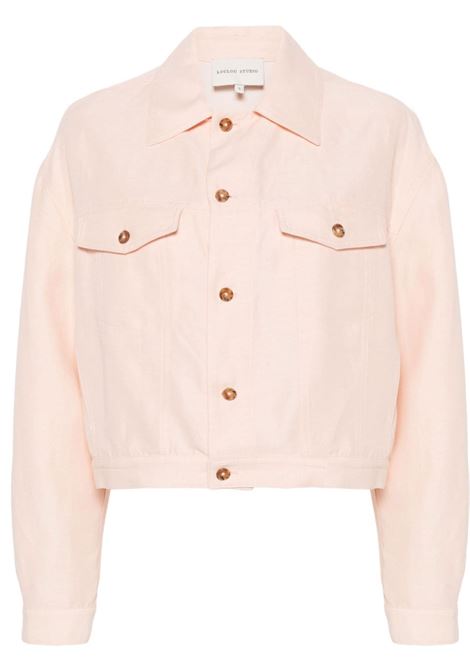 Light pink button-up jacket - women LOULOU STUDIO | KERRIACRMRS