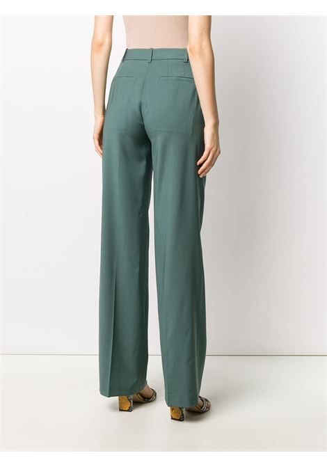 Pantaloni sartoriali in verde - donna LOULOU STUDIO | SBIRUFMGRN