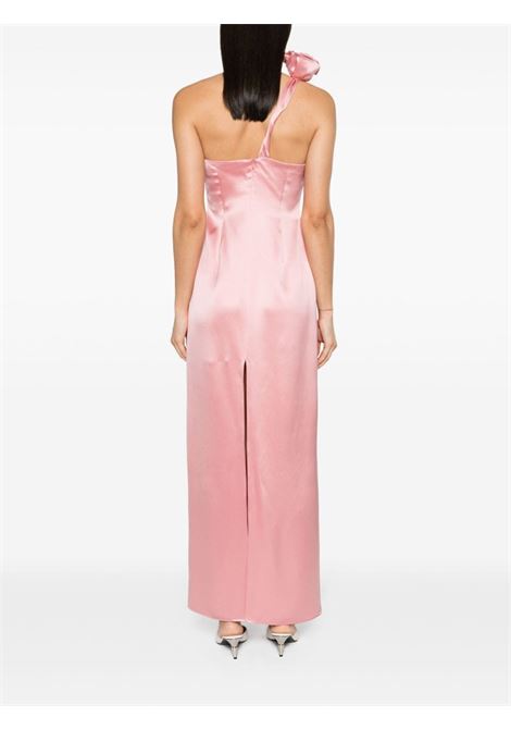 Pink satin-finish maxi dress - women MAGDA BUTRYM | 155424PNK