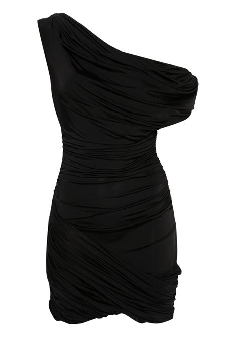Black ruched mini dress - women MAGDA BUTRYM | 184524BLK