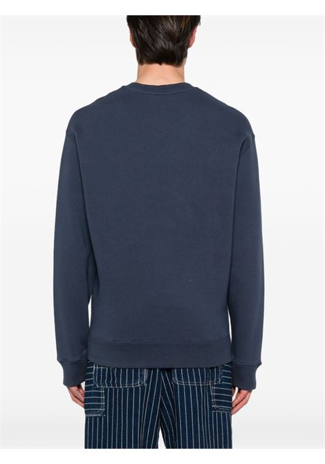 Blue Fox-motif sweatshirt - men MAISON KITSUNÉ | MM00313KM0307P476
