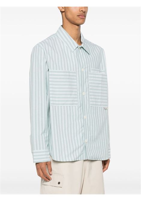 Blue striped shirt MAISON KITSUN? - men MAISON KITSUNÉ | MM00401WC2048S409