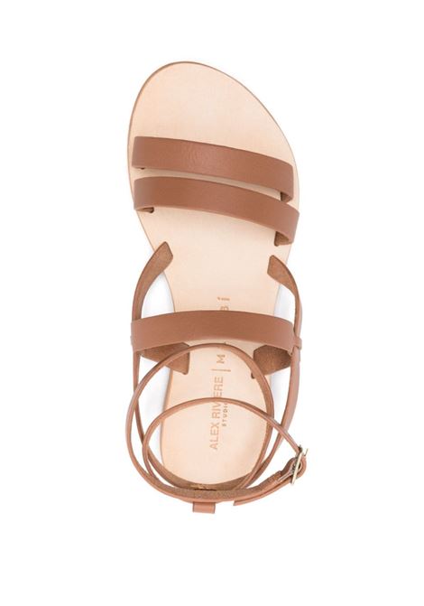 Brown multi-way strap sandals - women MANEBI | L96Y0TN