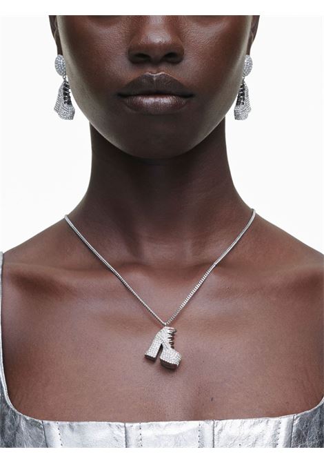 Silver-tone Kiki boot necklace - women MARC JACOBS | 2R3JNC001J78059