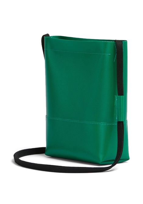 Green logo-print two-tone shoulder bag ? unisex MARNI | SBMQ0068A0P576900V62