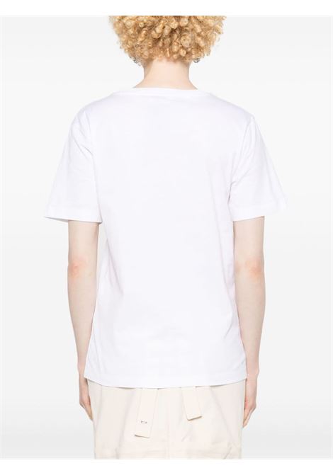 White Ferocious Curly Kitty-print T-shirt Marni - women MARNI | THJE0293SPUSCW82FCW01