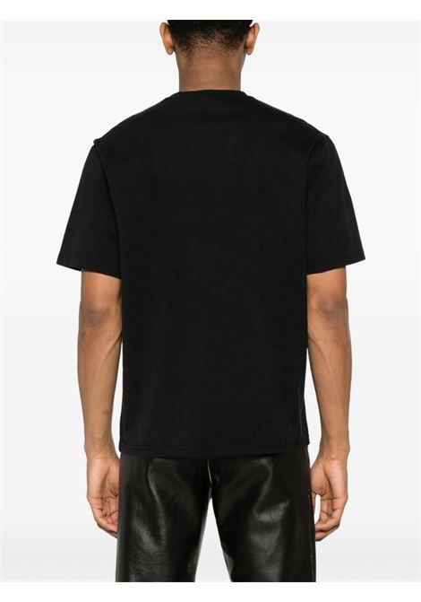 T-shirt con stampa in nero - uomo MARTINE ROSE | CMRSS24603BLK