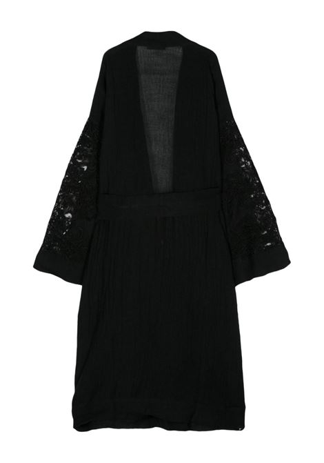 Kimono con maniche lunghe in nero Maurizio - donna MAURIZIO | W07250577MZS4MAT33
