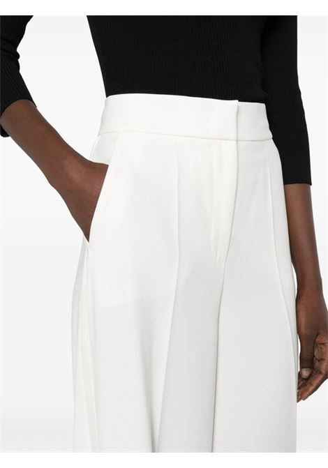 White ercole tailored trousers - women MAXMARA PIANOFORTE | 2411131024600001