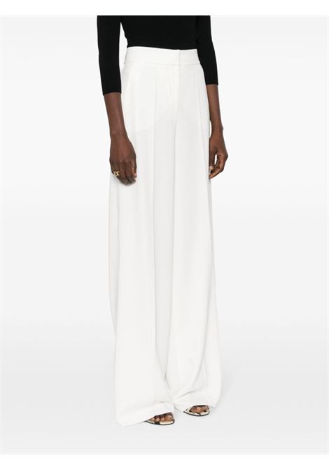 White ercole tailored trousers - women MAXMARA PIANOFORTE | 2411131024600001