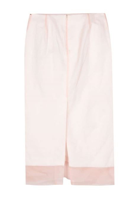 Pink aceti midi skirt - women MAXMARA SPORTMAX | 2412101193600006