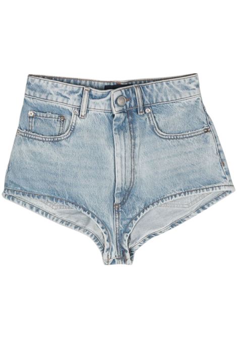 Blue chicca denim shorts Maxmar Sportmax - women  MAXMARA SPORTMAX | Shorts | 2412141012600009