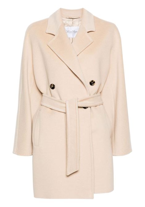 Cappotto doppiopetto in beige - donna MAXMARA | 2411011061600012