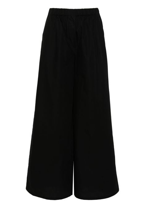 Black navigli wide-leg trousers - women MAXMARA | 2411131052600003