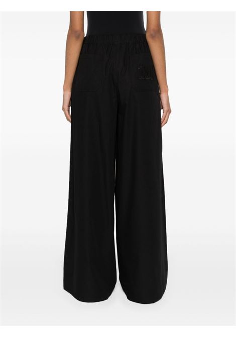 Black navigli wide-leg trousers - women MAXMARA | 2411131052600003