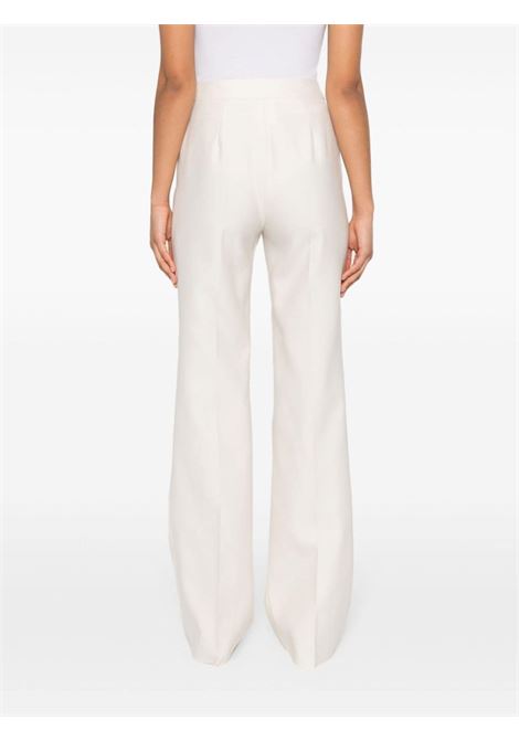 Pantalone svasato banfy in bianco - donna MAXMARA | 2411131131600001