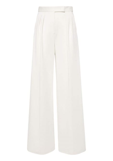 Pantaloni a gamba ampia zinnia in bianco - donna MAXMARA | 2411781021600002