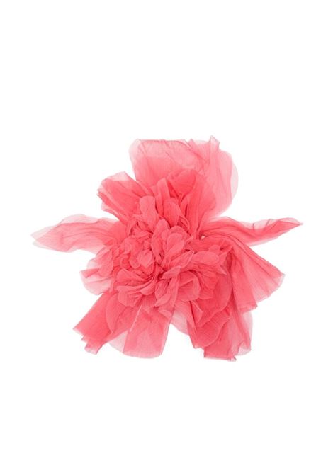 Pink floral-appliqu? brooch - women MAXMARA | 2414751012600003