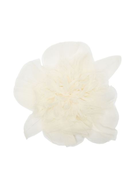 Spilla floreale  in bianco - donna MAXMARA | 2414751012600006