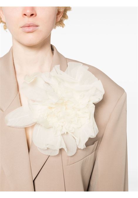 White floral brooch - women MAXMARA | 2414751012600006
