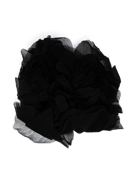 Black Luisa floral-motif brooch Maxmara -women MAXMARA | 2414751012600008