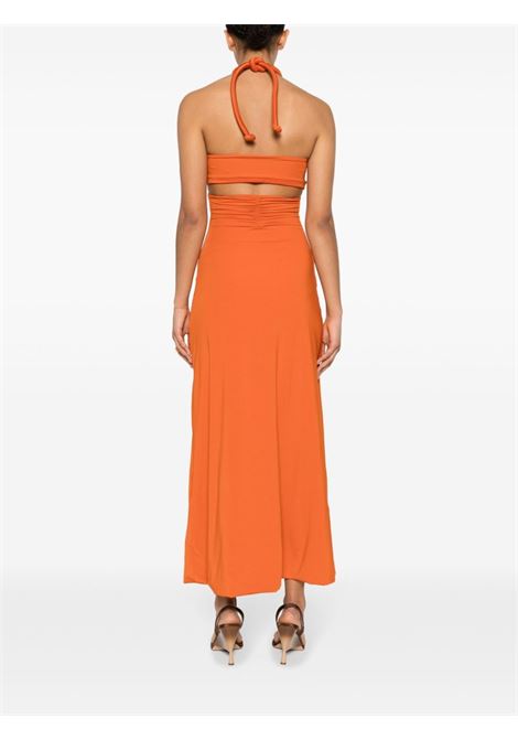 Orange Migramah cut-out dress - women MAYGEL CORONEL | VT063OCH