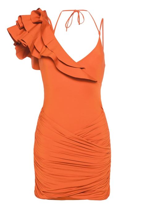 Orange Borromeo minidress - women
