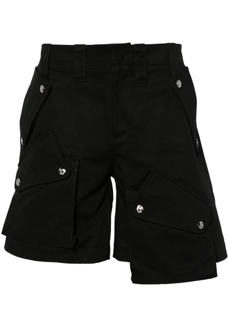 Black cargo shorts Members of the Rage - men MEMBERS OF THE RAGE | MTSS24PA047687920372