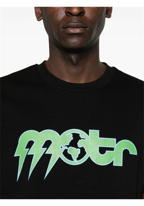 T-shirt con logo in nero di Members of the rage - uomo MEMBERS OF THE RAGE | MTSS24TT188018010372