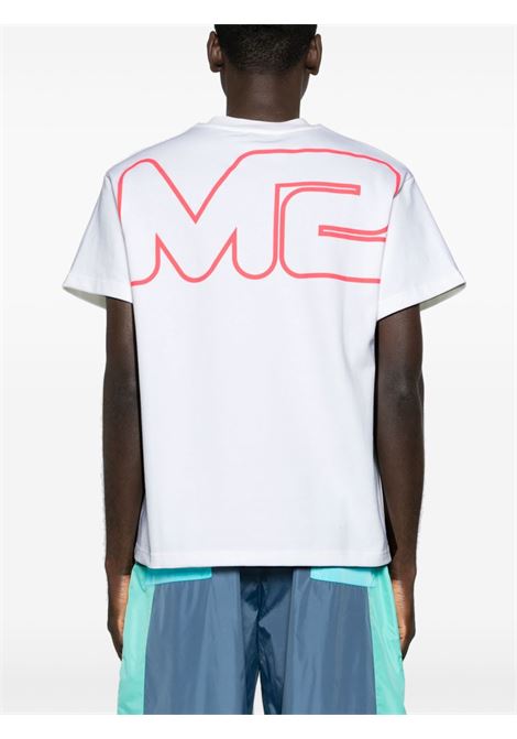 T-shirt con logo in bianco di Members of the rage - uomo MEMBERS OF THE RAGE | MTSS24TT188088011019