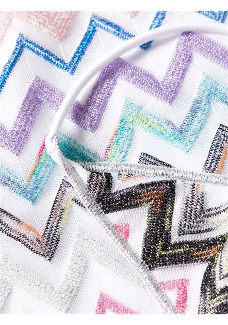 Multicolour zigzag-pattern lurex swimsuit Missoni - women MISSONI | MC22SP03BR00XLSM9DA