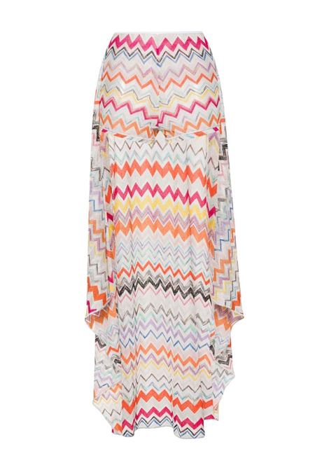 Multicolored zigzag-print  lurex skirt Missoni - women MISSONI | MS24SH06BR00XLSM9DA