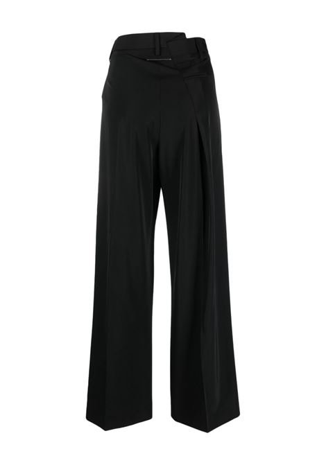 Black pleated high-waist tailored trousers Mm6 Maison Margiela - men MM6 MAISON MARGIELA | S52KA0490S54445900