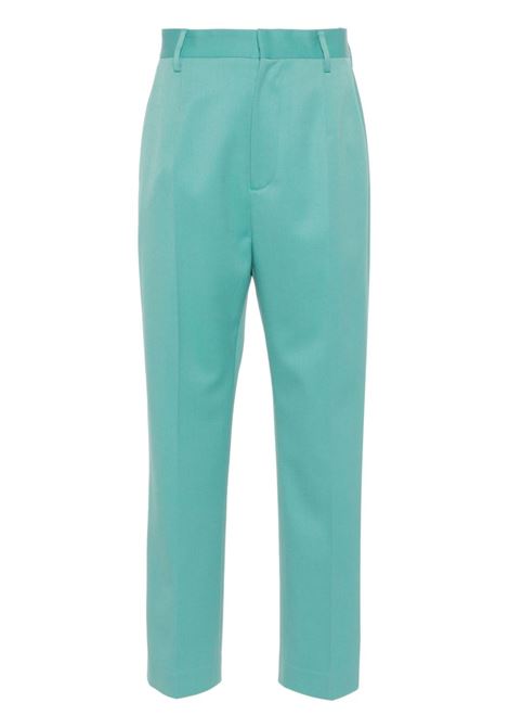 Grey single-stitch cropped trousers - women MM6 MAISON MARGIELA | S52KA0493S47848605