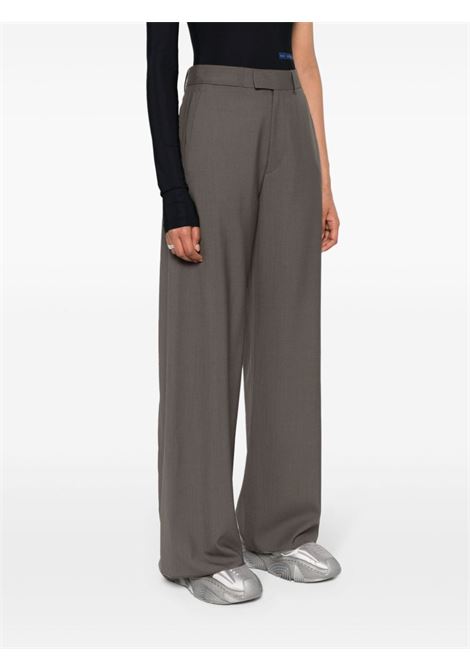 Pantaloni a portafoglio in grigio - donna MM6 MAISON MARGIELA | S62KB0201M35080810