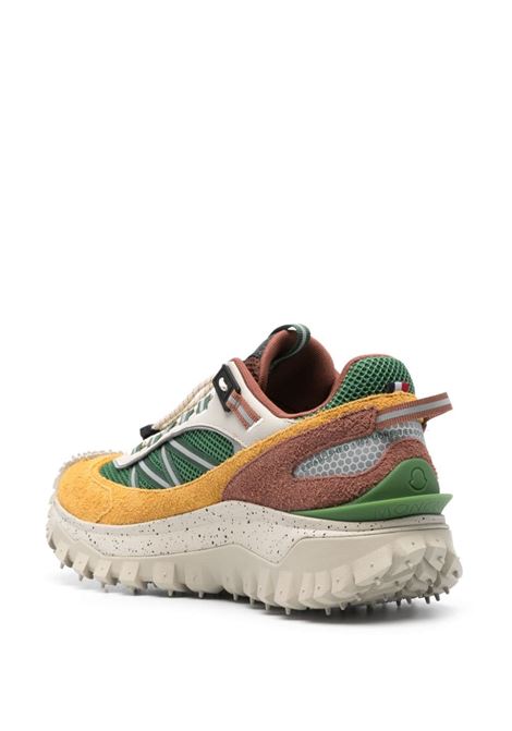 Multicolour Trailgrip suede sneakers - men MONCLER | 4M00110M404886Z