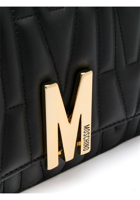 Black M quilted crossbody bag - women MOSCHINO | A745180021555