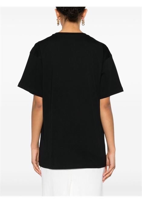 Black Teddy Bear-print T-shirt - women MOSCHINO | V070504411555