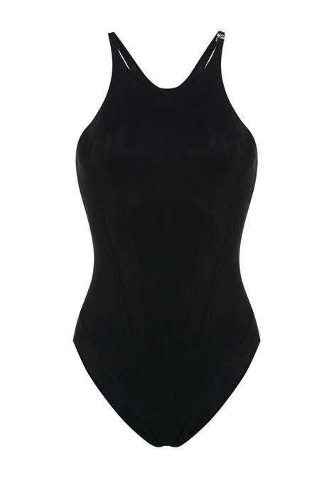Black corset-style swimsuit - women MUGLER | 24P5BW00428821999