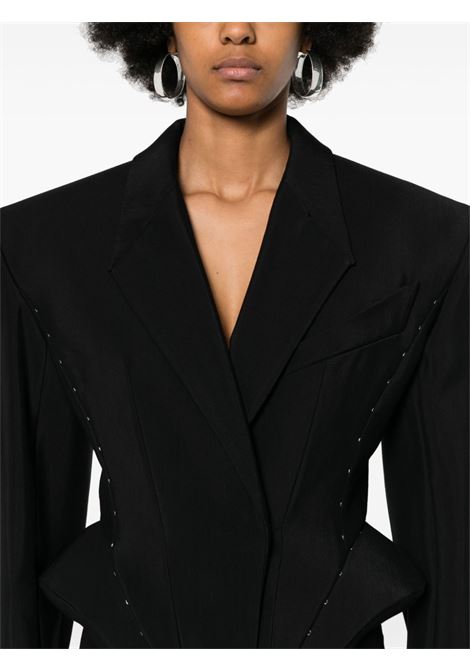 Black blazer-style bodysuit Mugler - women MUGLER | 24S1VE03991821999