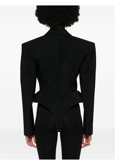 Black blazer-style bodysuit Mugler - women MUGLER | 24S1VE03991821999