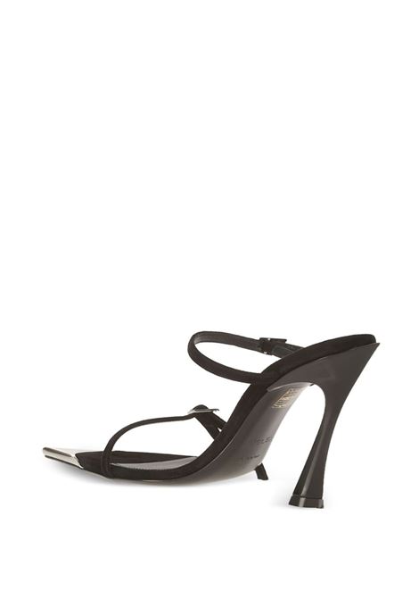 Black strappy sandals - women MUGLER | MUSS24SC014TL001