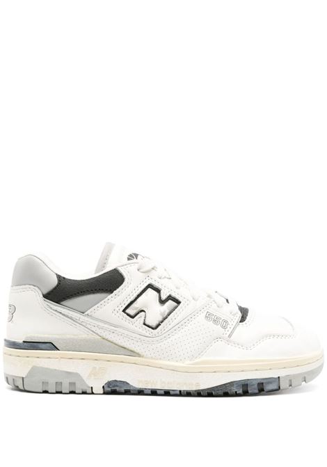 Off-white and grey 550 low-top sneakers - unisex