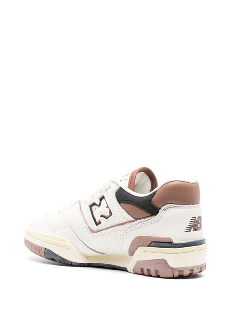 Off-white and brown 550 low-top sneakers - unisex NEW BALANCE | BB550VGCWHTBRWN