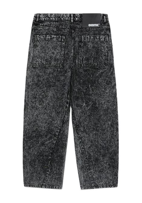 Jeans dritti con lavaggio acido in nero - uomo OAMC | 24E28OAU67TCOT00898001