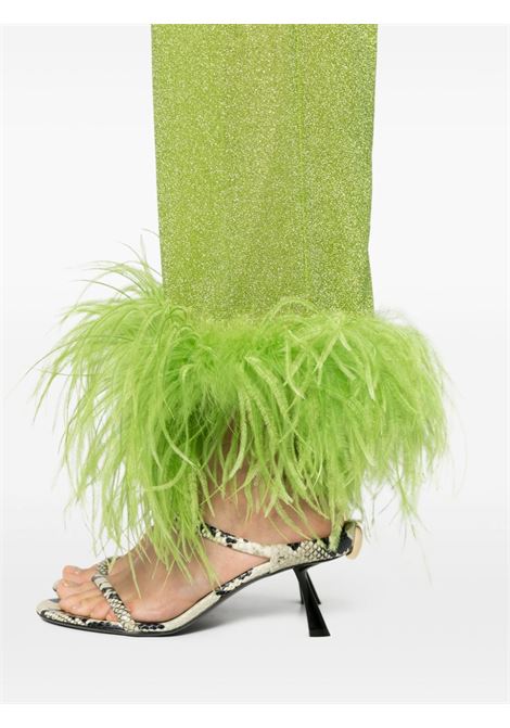 Pantaloni con decorazione Lumiere in verde - donna OSÉREE | LPF235LM