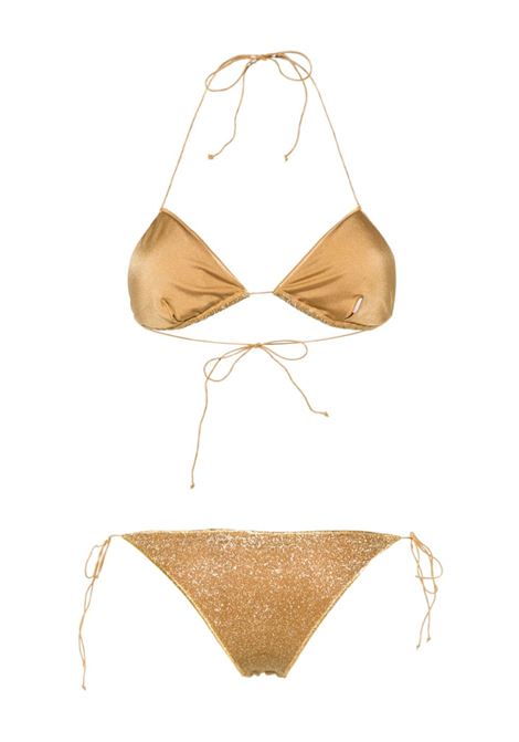 Brown Lumi?re triangle bikini - women OSÉREE | LTS601TFF