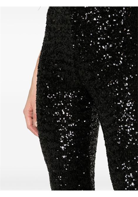 Black sequin-embellished trousers Os?ree - women OSÉREE | PWS249BLK