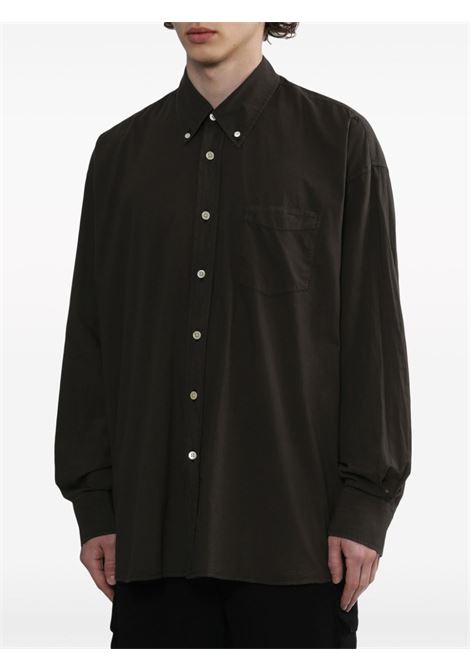 Brown long-sleeve shirt - men OUR LEGACY | M2242BBRWN