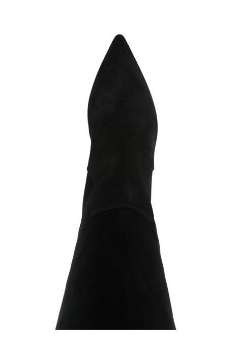 Black Stilleto 65mm knee-high boots - women PARIS TEXAS | PX504STKXV003OFFBLK